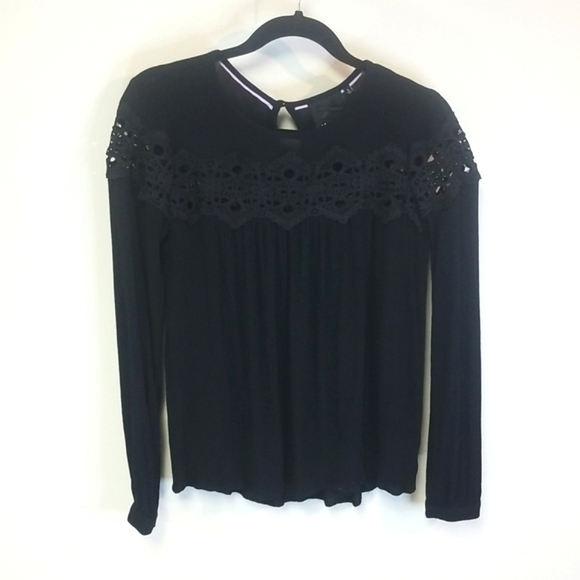 Nanette Lapore Lace Trim Blouse - Picture 2 of 5
